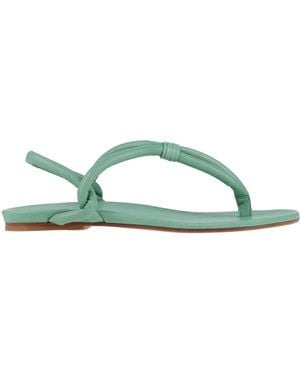 Roberto Del Carlo Light Thong Sandal Leather - Green
