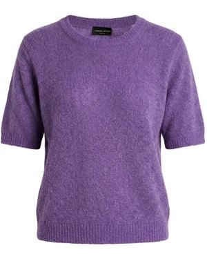 Roberto Collina Sweater Cashmere, Silk, Polyester - Purple