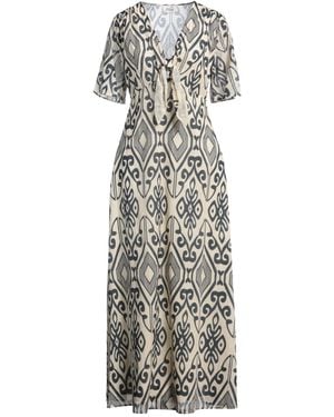 Niu Ivory Maxi Dress Cotton - White