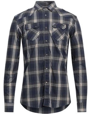 Daniele Alessandrini Shirt Cotton - Blue