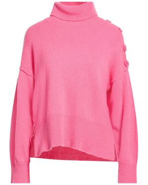 Maison Anje Turtleneck Wool, Cashmere - Pink