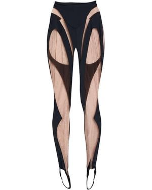 Mugler Leggings - Blue