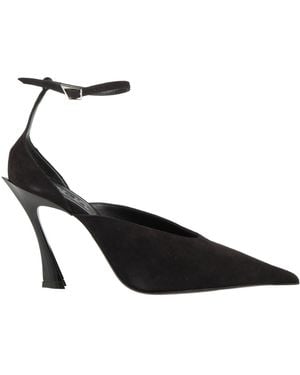 Mugler Pumps Leather - Black
