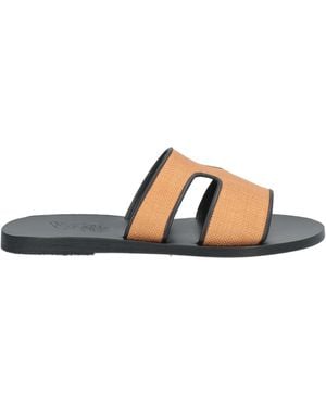 Ancient Greek Sandals Sandals - Orange
