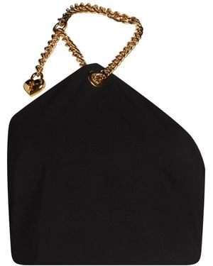 Moschino Top Viscose, Polyamide, Elastane - Black
