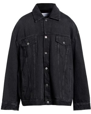 Off-White c/o Virgil Abloh Denim Outerwear Cotton - Black