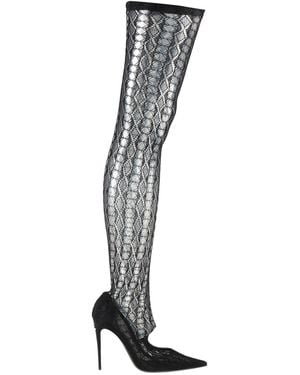 Dolce & Gabbana Stiefel - Weiß