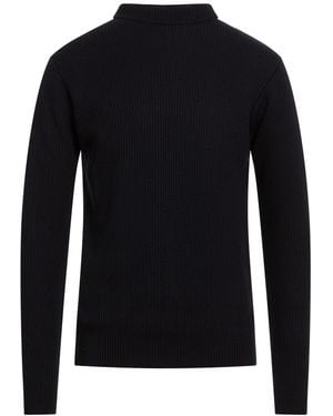 Barena Midnight Turtleneck Virgin Wool - Blue