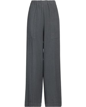 TRUE AVENUE Pants Linen - Gray