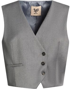 Aniye By Tailored Vest Polyester, Viscose, Elastane - Gray