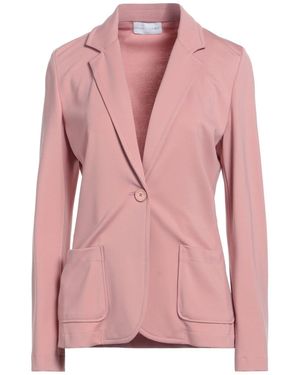 Diana Gallesi Antique Rose Blazer Viscose, Polyamide, Elastane - Pink