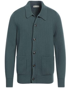Piacenza Cashmere Strickjacke - Grün