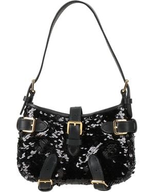 Altuzarra Handbag Textile Fibers, Leather - Black