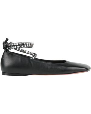 AMINA MUADDI Ballet Flats - Black