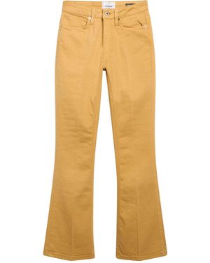 Dondup Pants Cotton, Elastane - Natural