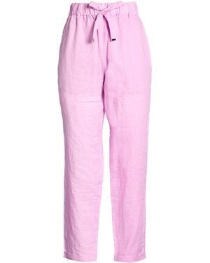 BOSS Trousers Ramie - Pink
