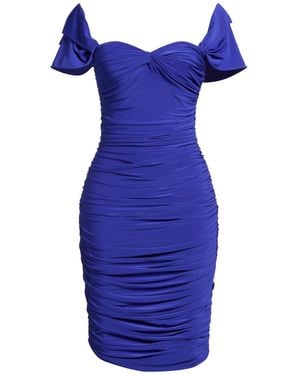 Norma Kamali Midi Dress - Blue