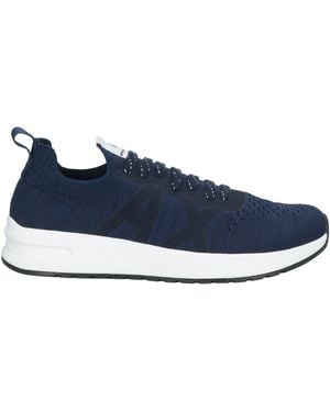 ARMANI EXCHANGE Trainers Polyester - Blue
