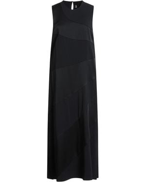 1 One Maxi-Kleid - Schwarz