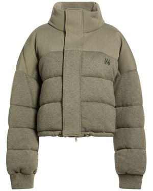 Amiri Puffer Cashmere, Cotton - Green