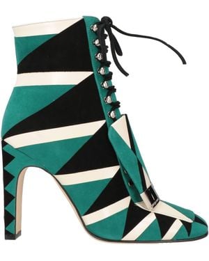 Sergio Rossi Ankle Boots - Green
