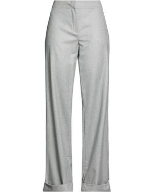 Barba Napoli Light Pants Virgin Wool - Gray