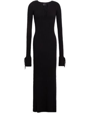 8 by YOOX Maxi Dress - Black