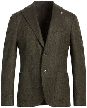L.B.M. 1911 Blazer Virgin Wool, Cashmere - Green