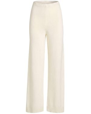 ViCOLO Pants Viscose, Polyamide, Wool, Cashmere - White