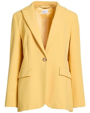 Marella Blazer Polyester, Viscose, Elastane - Yellow
