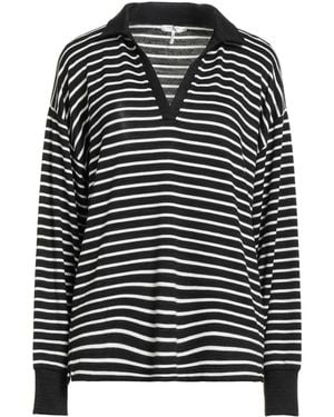 Rag & Bone Sweater Rayon, Polyester, Elastane - Black