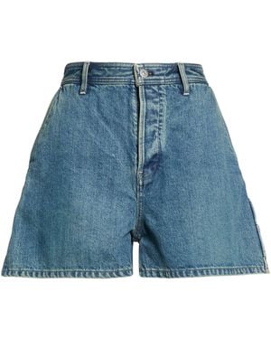 Jil Sander Denim Shorts Cotton, Ovine Leather - Blue