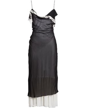 Vaillant Midi Dress Polyester - Black