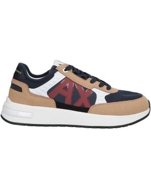 ARMANI EXCHANGE Midnight Trainers Polyester, Polyurethane, Thermoplastic Polyurethane - Blue