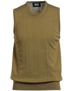Alpha Studio Pullover - Grün