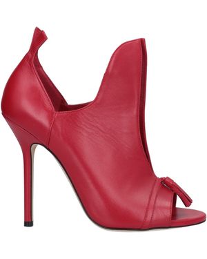 BECKI COAKLEY Ankle Boots Leather - Red