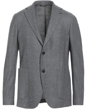 Messagerie Blazer Virgin Wool, Acrylic, Polyamide, Cashmere - Gray