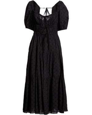 Ulla Johnson Midi Dress Cotton - Black