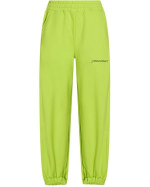 hinnominate Lime Pants Cotton - Green