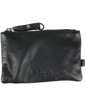 Blauer Coin Purse Leather - Black