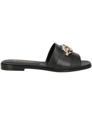 Ferragamo Sandals - Black