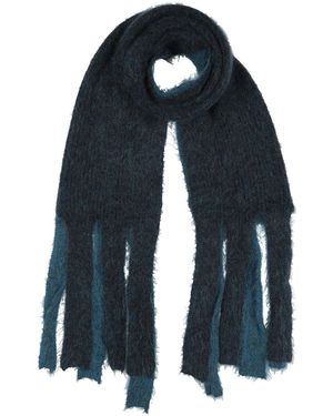 Alpha Studio Deep Scarf Mohair Wool, Polyamide - Blue