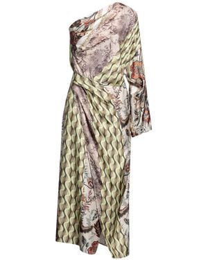 Erika Cavallini Semi Couture Midi Dress - White