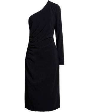 Anna Molinari Midi Dress Polyester, Elastane - Black