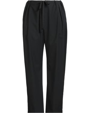 KHAITE Pants Virgin Wool, Silk - Black