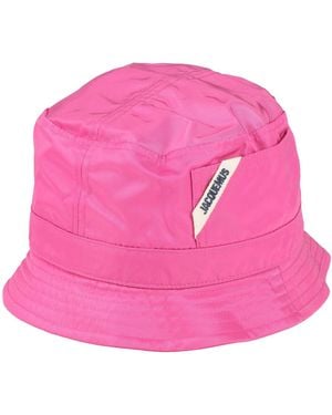 Jacquemus Fuchsia Hat Polyamide, Acrylic - Pink