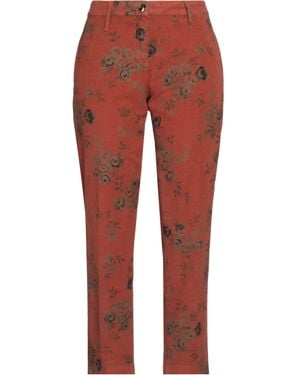 Jacob Cohen Trousers Cotton, Elastane - Red
