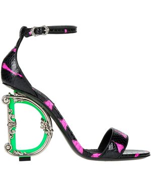 Dolce & Gabbana Sandale - Schwarz