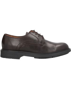 Liu Jo Dark Lace-Up Shoes Leather - Brown
