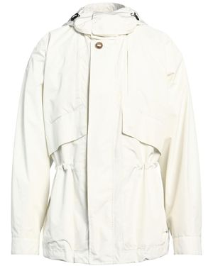 Corneliani Overcoat & Trench Coat Polyester - Natural